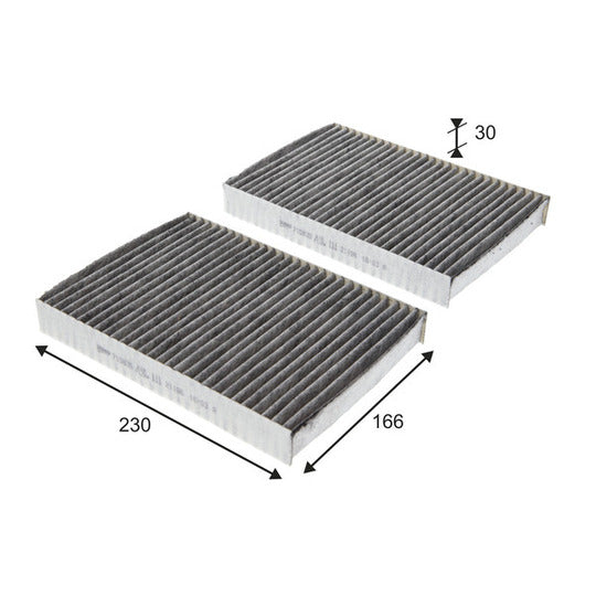 715835 Filter, interior air