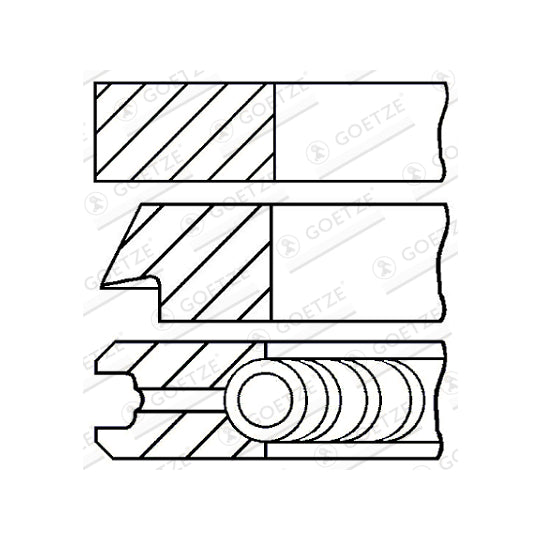 08-429300-00 Piston Ring Kit