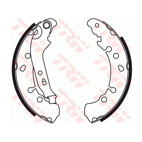 GS8778 Brake Shoe Set