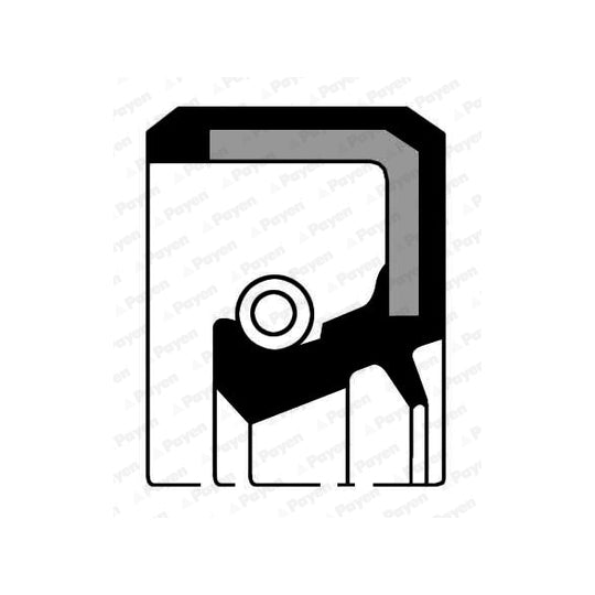 NJ287 Shaft Seal, crankshaft