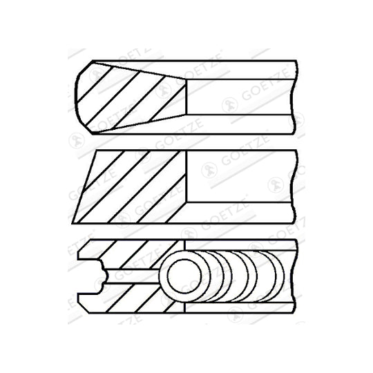 08-436700-00 Piston Ring Kit