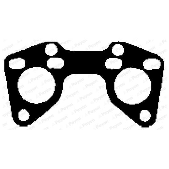 JC702 Gasket, exhaust manifold