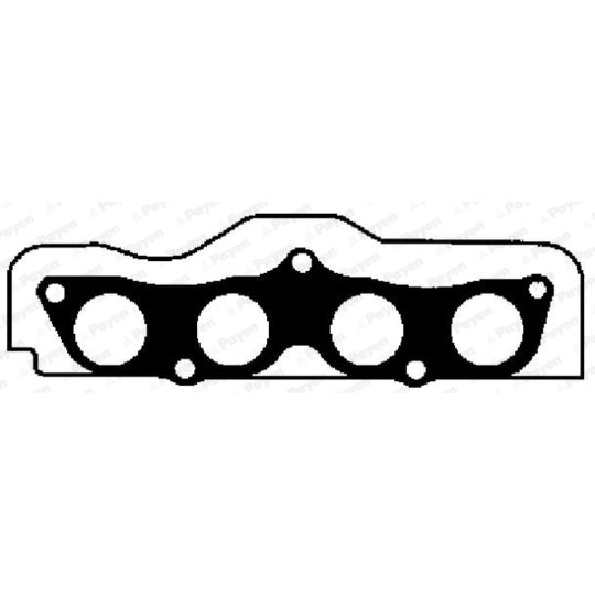 JD6030 Gasket, exhaust manifold