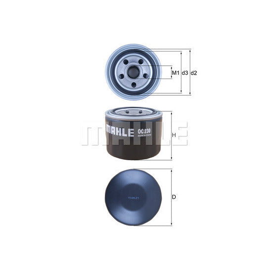 OC 230 Oil Filter