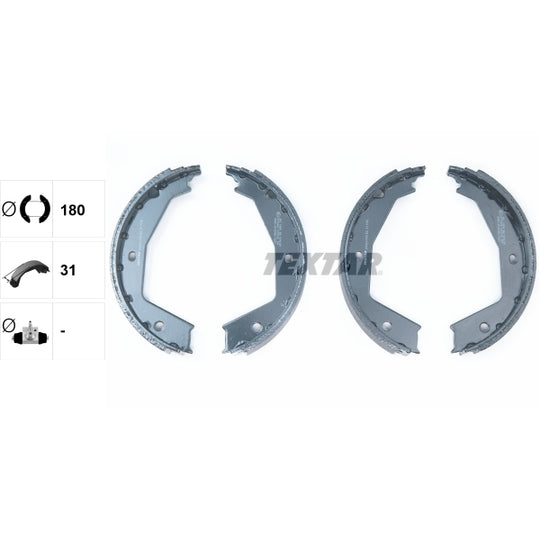 91054700 Brake Shoe Set, parking brake