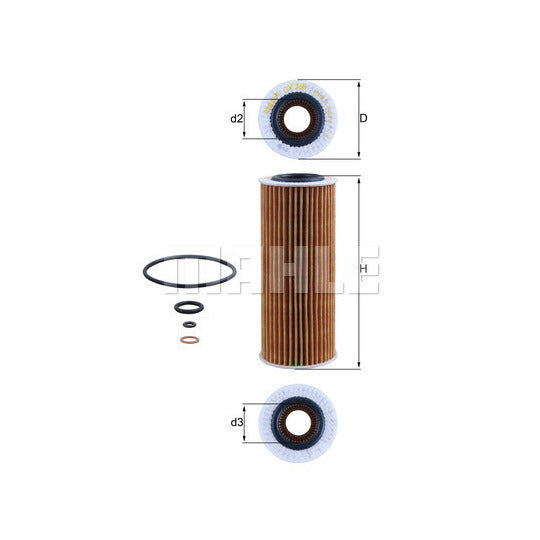 OX 368D1 Oil Filter