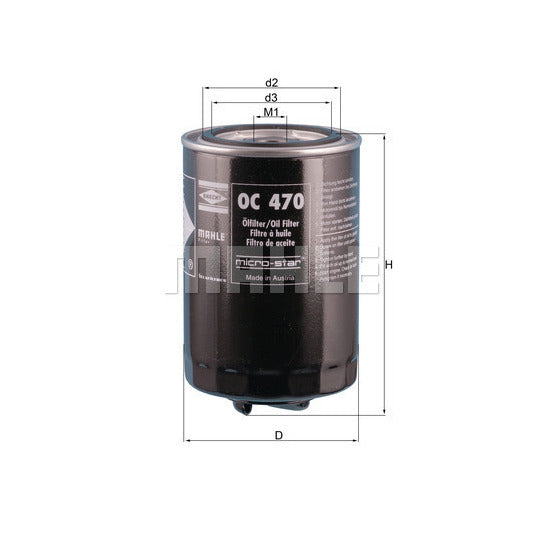 OC 470 Oil Filter