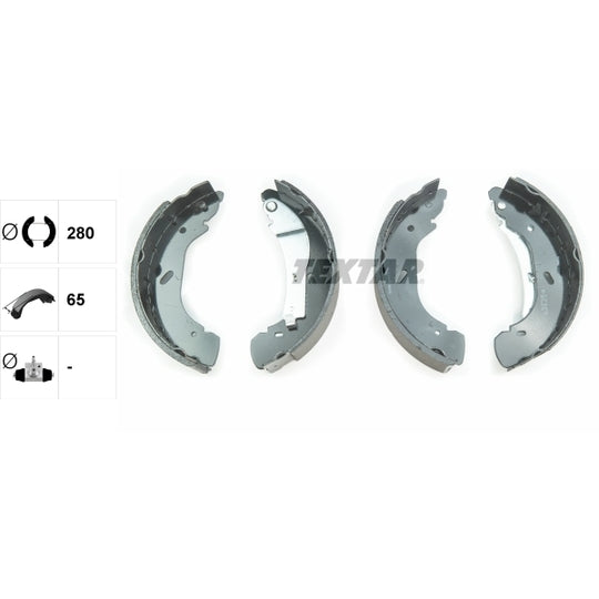 91058600 Brake Shoe Set