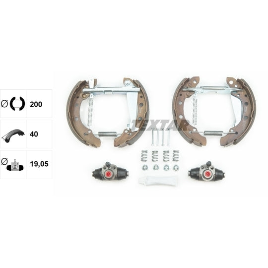 84044705 Brake Shoe Set