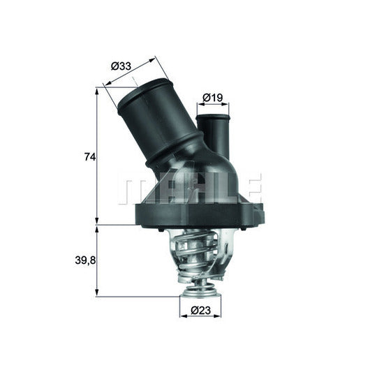 TI 200 90 Thermostat, coolant