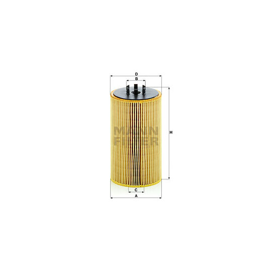 HU 13 125/3 x Oil filter