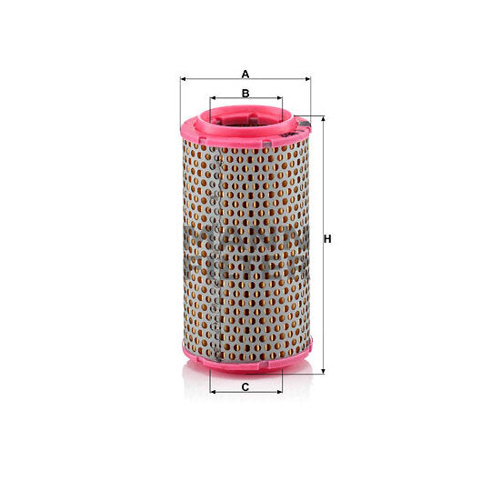 C 816/2 Air filter