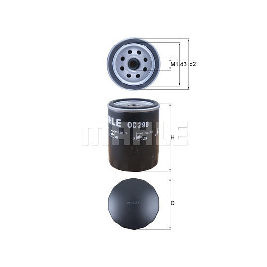 OC 298 Oil Filter