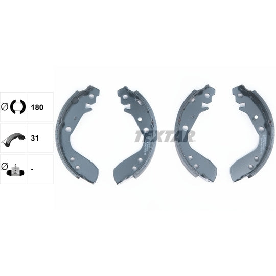 91060400 Brake Shoe Set