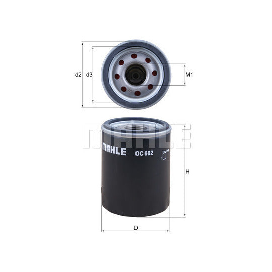 OC 602 Oil Filter