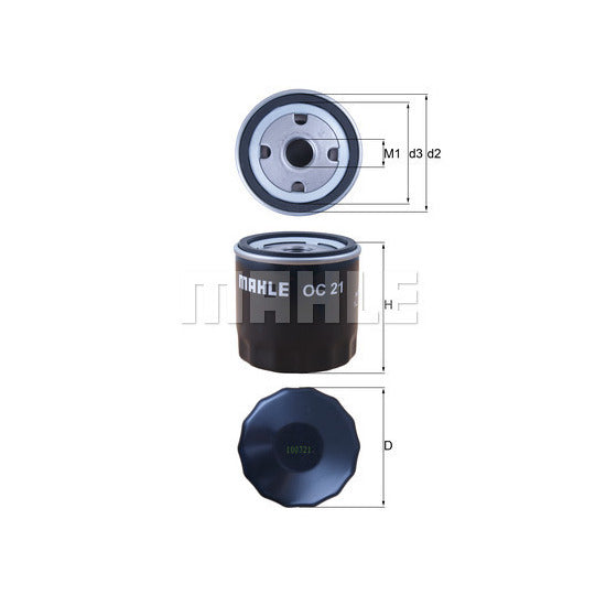 OC 21 Oil Filter