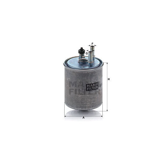 WK 918/2 x Fuel filter