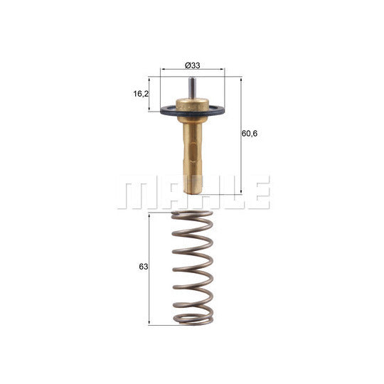 TX 311 90D Thermostat, coolant