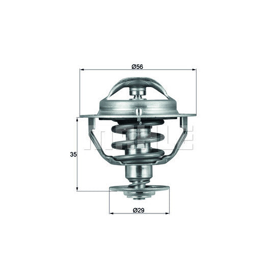 TX 73 82D Thermostat, coolant