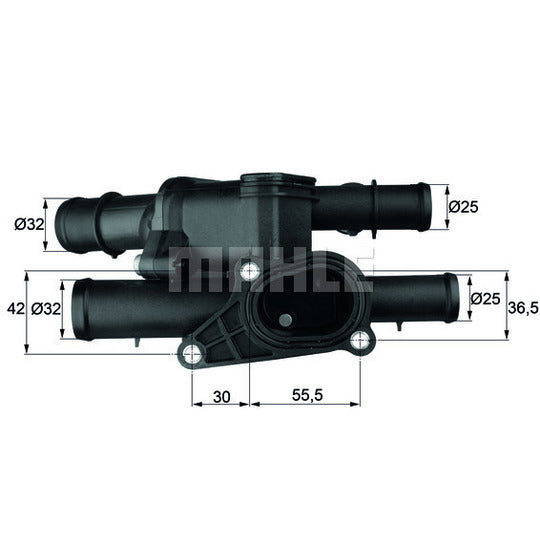 TM 1 105 Thermostat, coolant