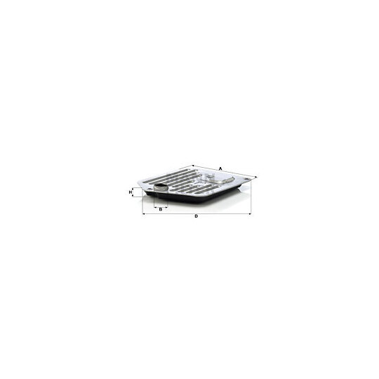 H 2522 x KIT Hydraulic Filter, automatic transmission