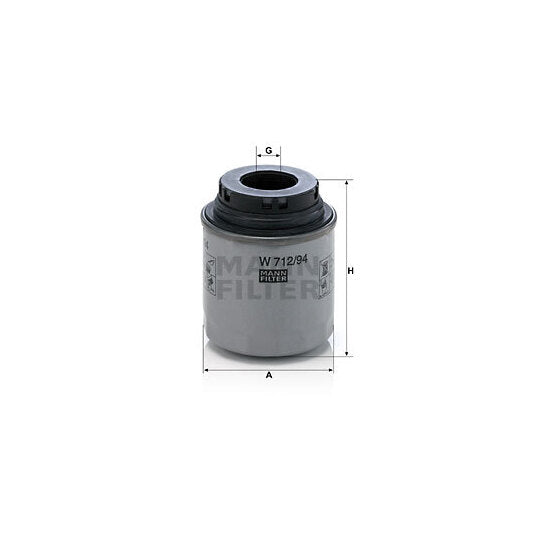 W 712/94 Oil filter