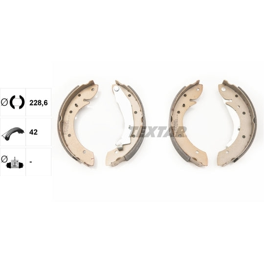 91052900 Brake Shoe Set