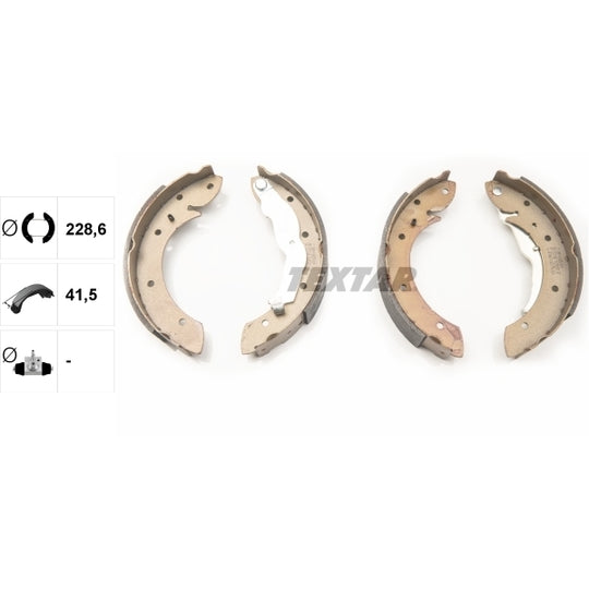 91050000 Brake Shoe Set