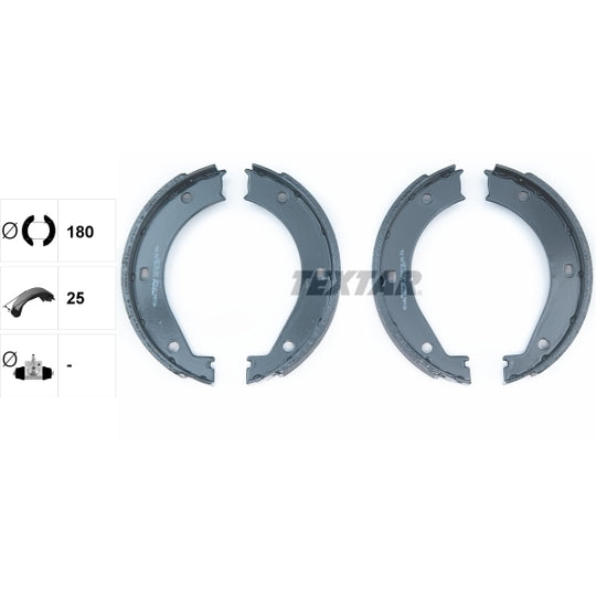 91033400 Brake Shoe Set, parking brake