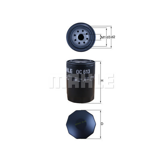 OC 613 Oil Filter