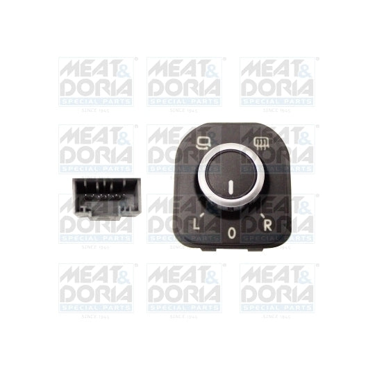 206024 Switch, mirror adjustment