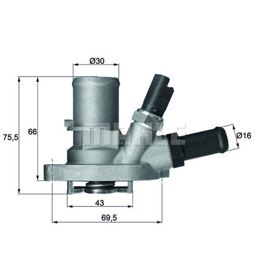 TI 149 88 Thermostat, coolant