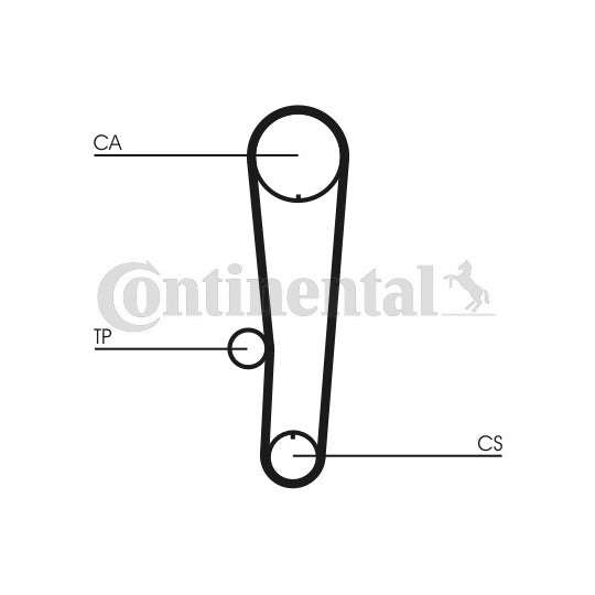CT1017 Timing Belt