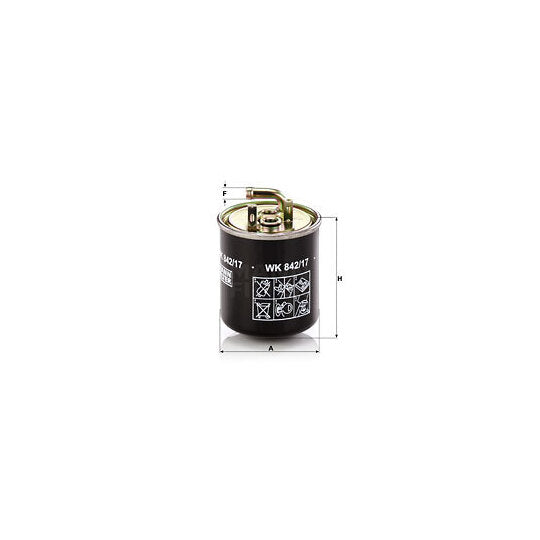 WK 842/17 Fuel filter