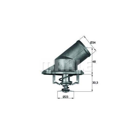 TI 224 92 Thermostat, coolant