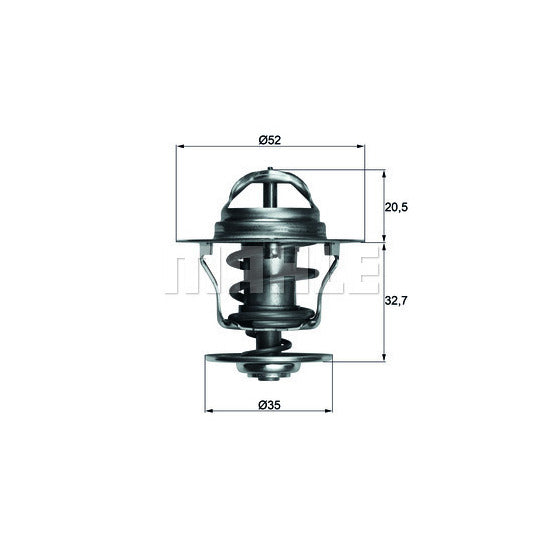 TX 12 88D Thermostat, coolant