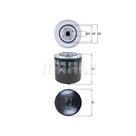 OC 214 Oil Filter