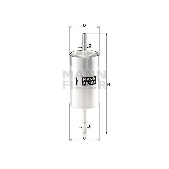 WK 614/46 Fuel filter