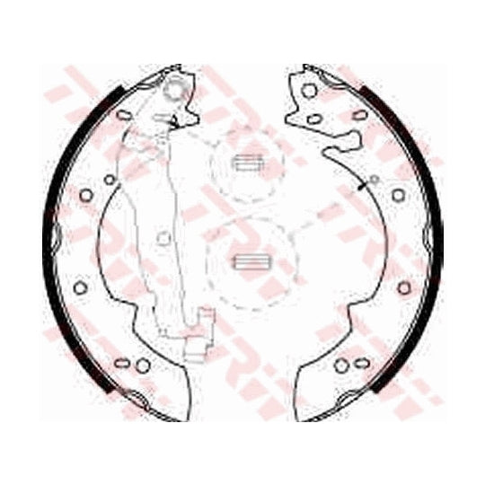 GS8524 Brake Shoe Set