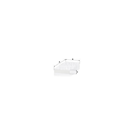 CU 40 110 Filter, interior air