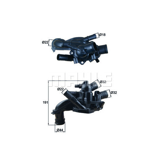 TM 46 105 Thermostat, coolant