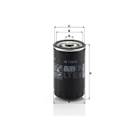 W 719/13 Oil filter