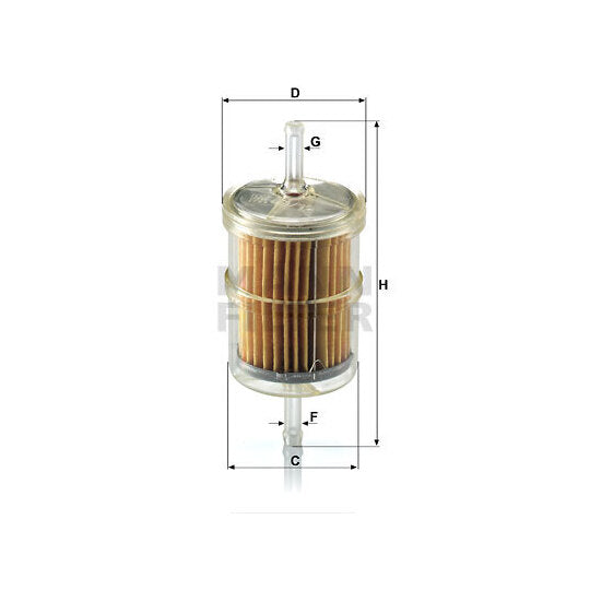 WK 43/12 (10) Fuel filter
