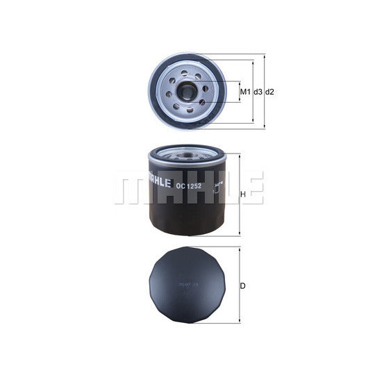 OC 1252 Oil Filter
