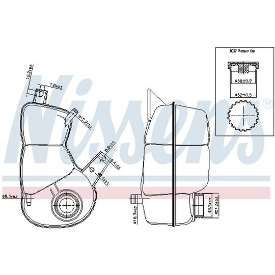 996174 Expansion Tank, coolant