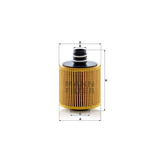 HU 8006 z Oil filter