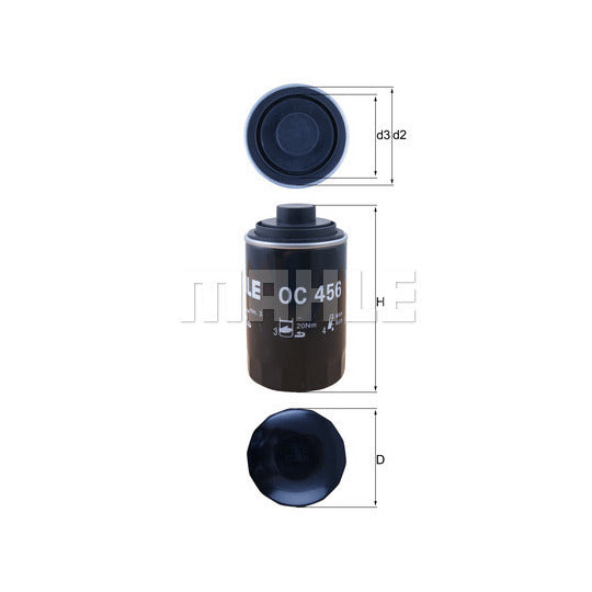 OC 456 Oil Filter