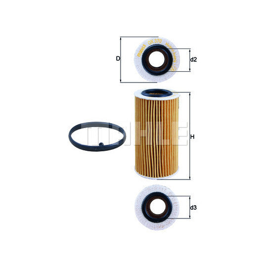 OX 370D1 Oil Filter