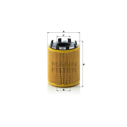 HU 713/1 x Oil filter