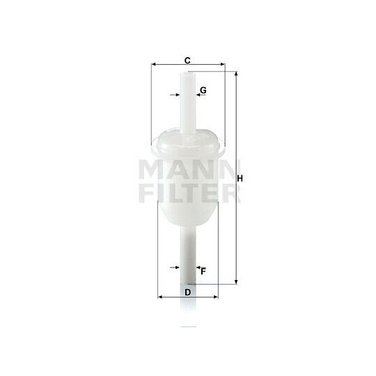 WK 31/4 (10) Fuel filter